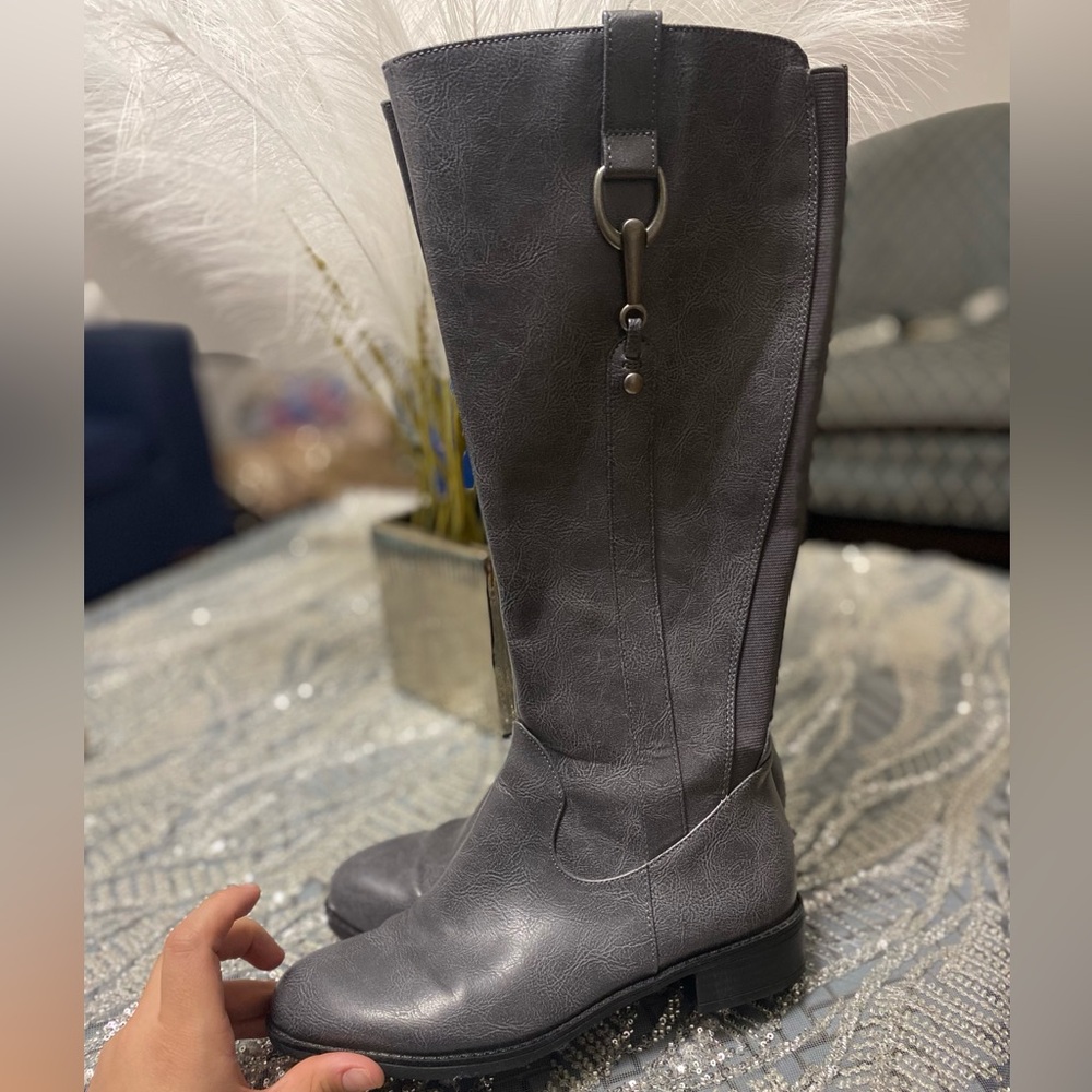Life Stride Sikora Dark Gray Riding Boot